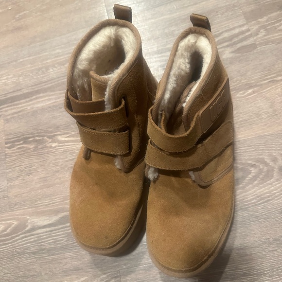 UGG Chestnut Suede Ankle Boots - Picture 3 of 5